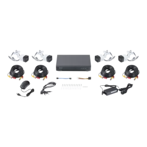 Kit TurboHD 1080p / DVR 4 canales / 4 Cámaras Bala ColorVu