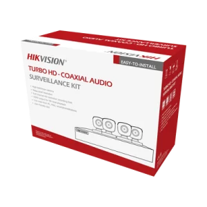 Kit TurboHD 1080p / DVR 4 canales / 4 Cámaras Bala ColorVu