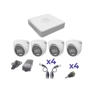 KIT COLORVU TURBOHD 1080pLite / DVR 4 Canales / 4 Cámaras Eyeball