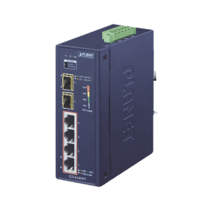 Switch PoE Industrial No Administrable de 4 Puertos PoE