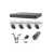 KIT TurboHD 1080p / DVR 4 Canales / 4 Cámaras Eyeball